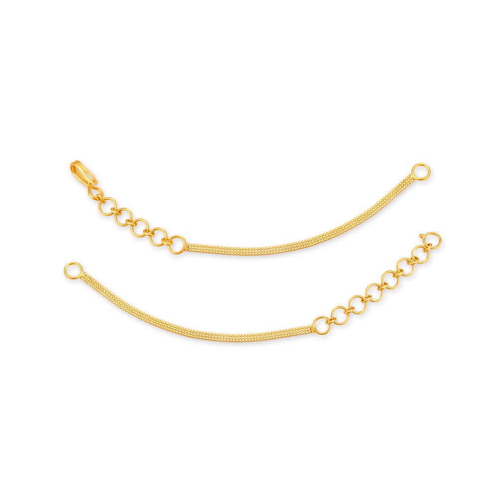 

Minimal 22 Karat Yellow Gold Flat Back Chain