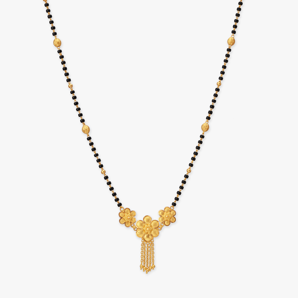 Petal Harmony Gold Mangalsutra,,hi-res image number null