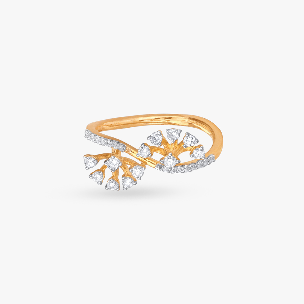 Playful Spark Diamond Finger Ring,,hi-res image number null