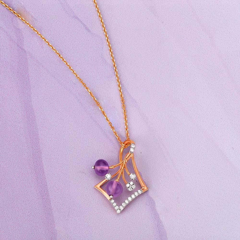 Lovely Lilac Pendant