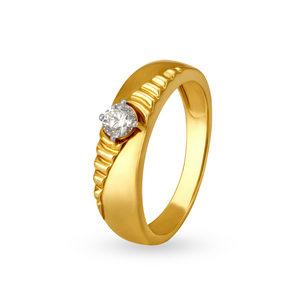 Artistic Elegance Solitaire Ring,,hi-res image number null