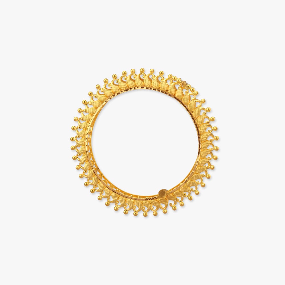 Shonali Bindu Kankan Gold Bangles,,hi-res image number null