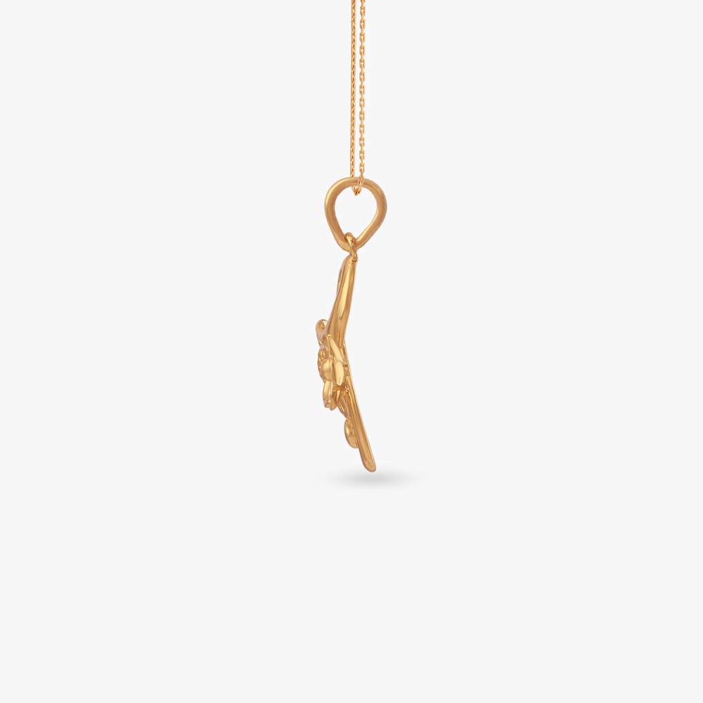 Blooming Grace Gold Pendant,,hi-res image number null