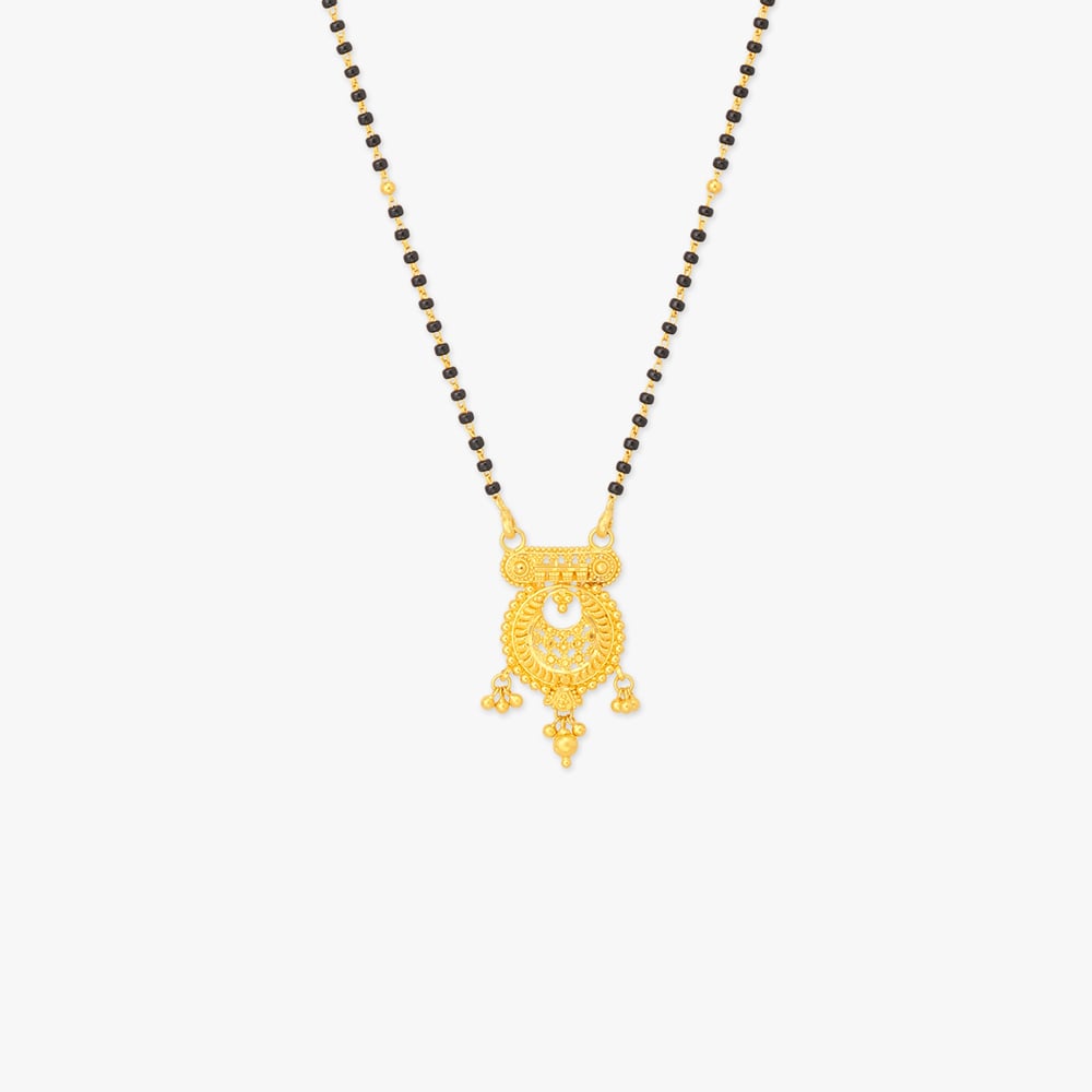 Crescent Openwork Mangalsutra,,hi-res image number null