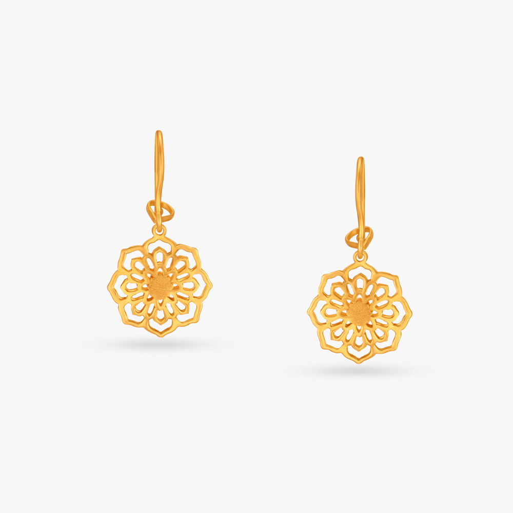 Delicate Floral Necklace Set,,hi-res image number null