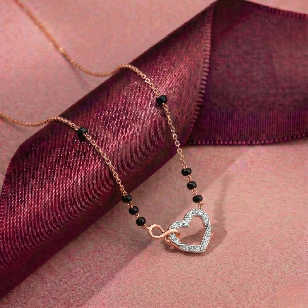 

Infinity Love Diamond Mangalsutra