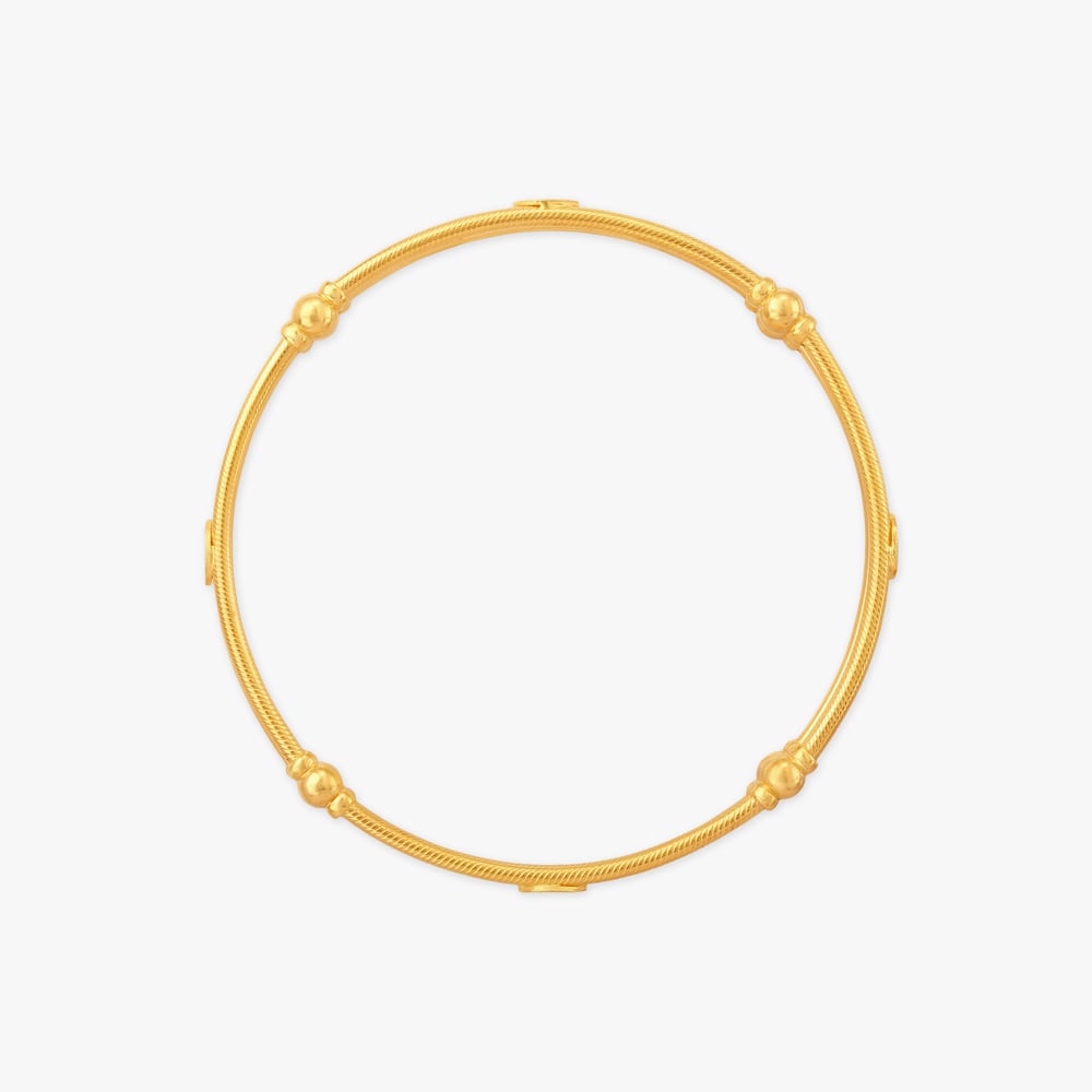 Twin Rail Gold Bangles,,hi-res image number null