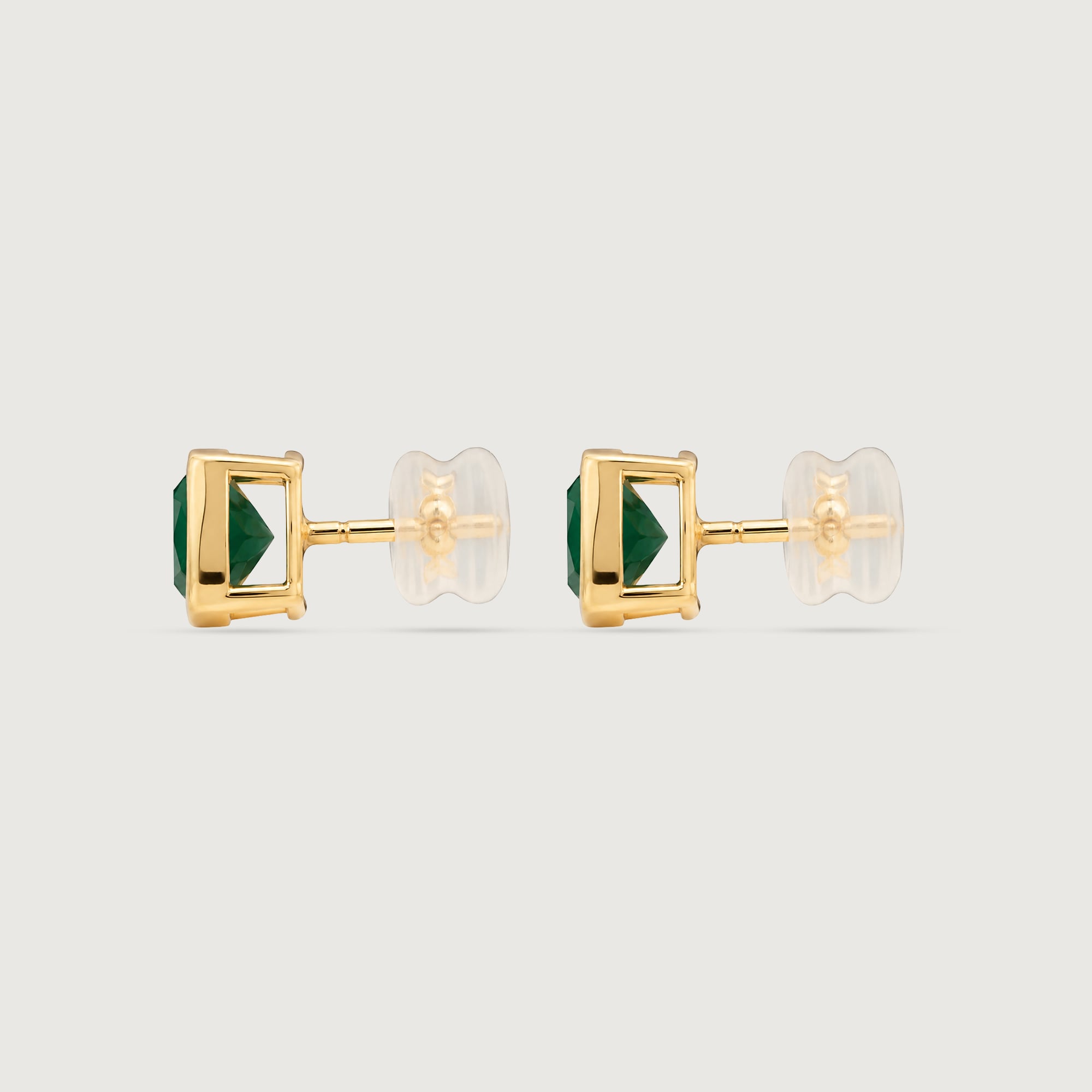 Lustrous Verdant Onyx Earrings,,hi-res image number null