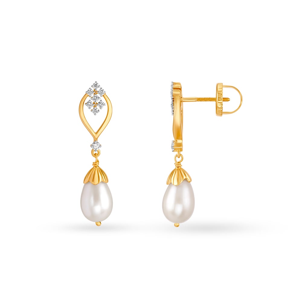 Heirloom Glow Diamond Drop Earrings,,hi-res image number null