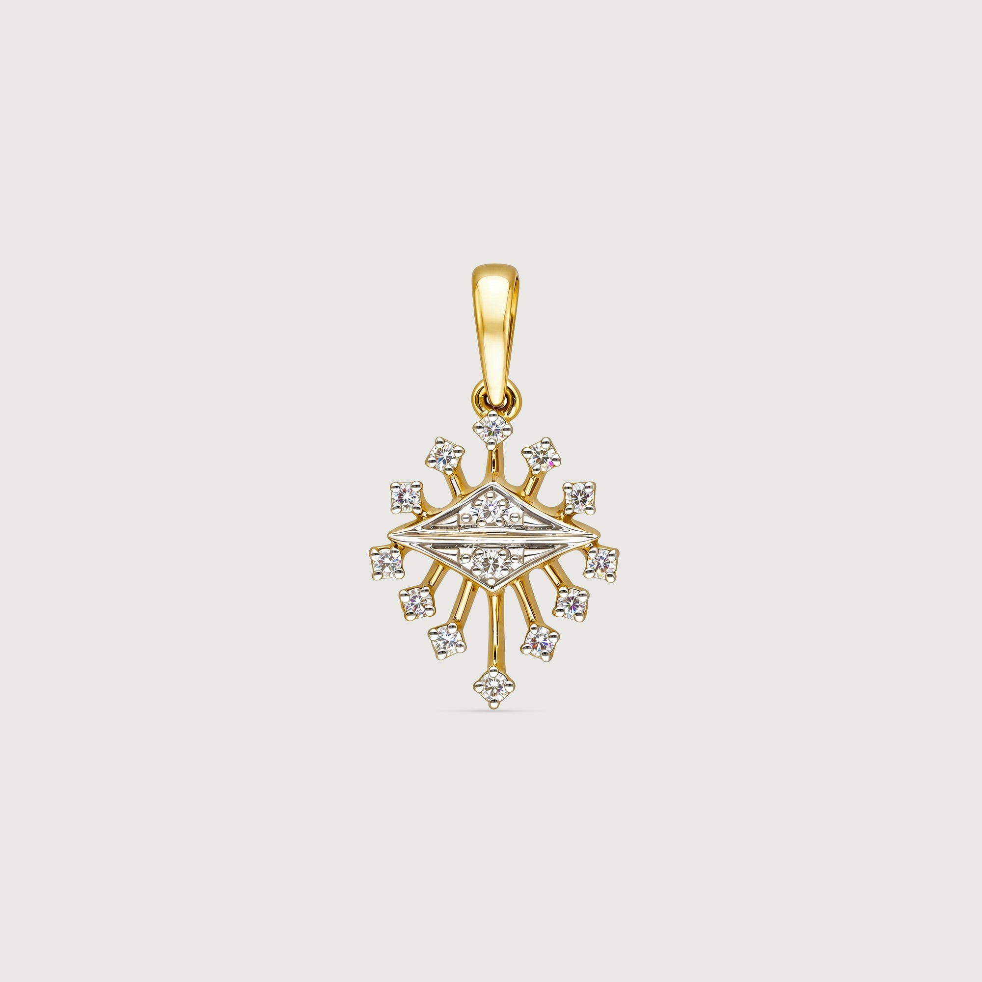 Radiant Harmony Diamond Pendant,,hi-res image number null