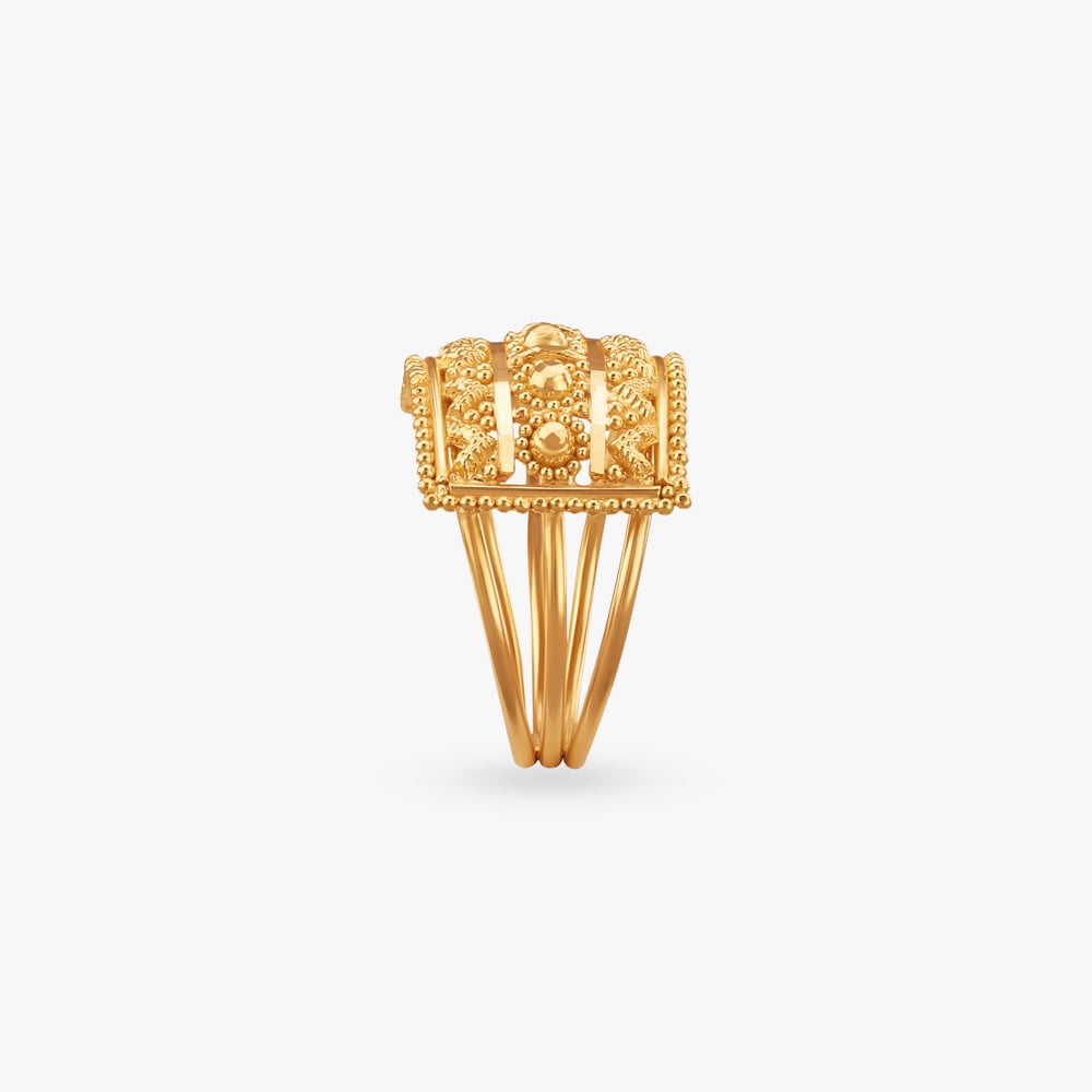 Grandeur Filigree Gold Ring,,hi-res image number null