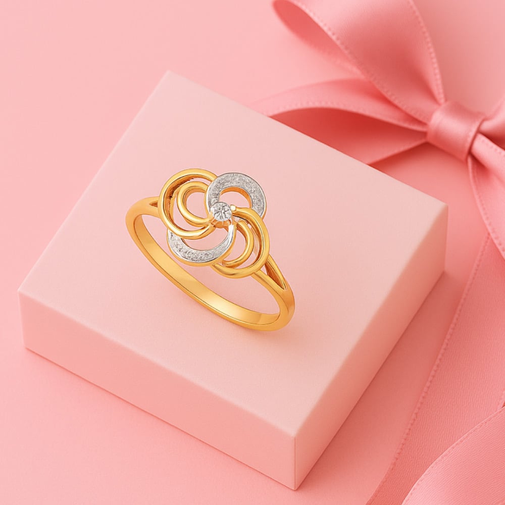 Swirl Pop Diamond Ring,,hi-res image number null