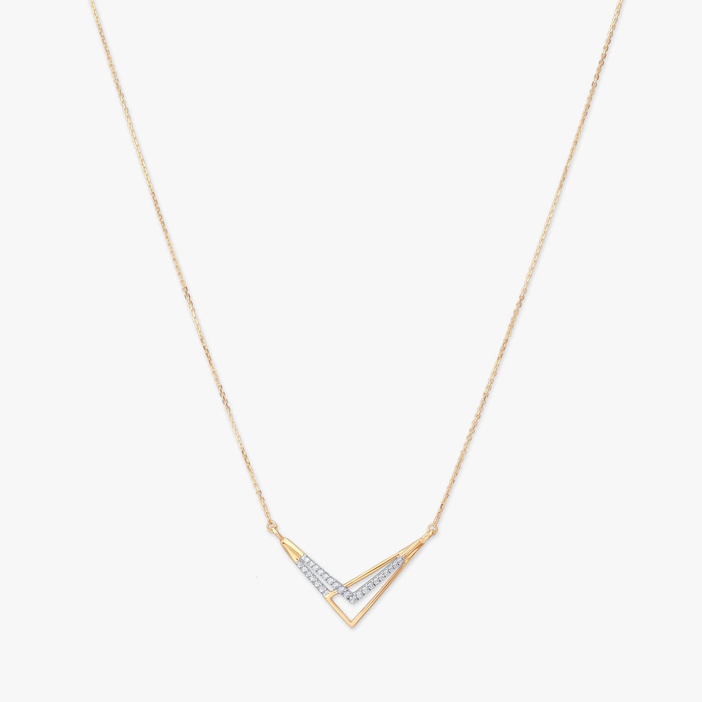 Vivid Vertex Diamond Necklace Set,,hi-res image number null