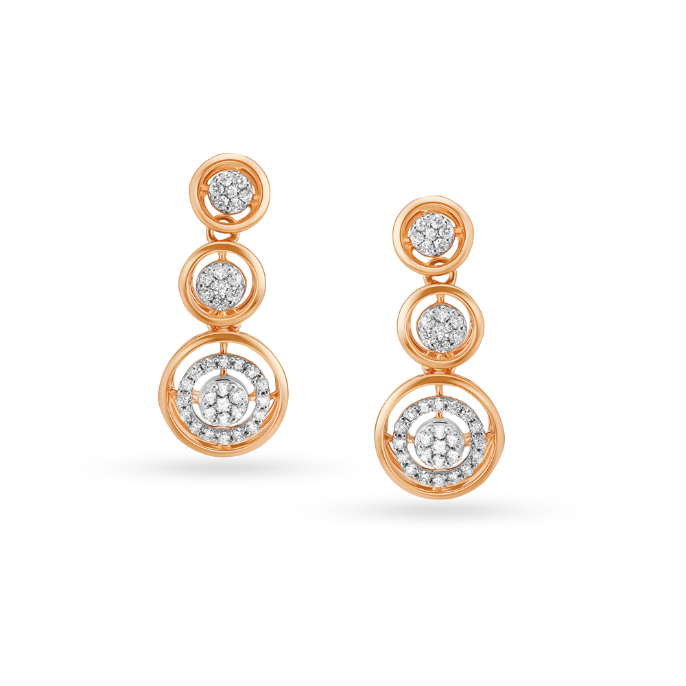 Magnificent Gold Drop Earrings