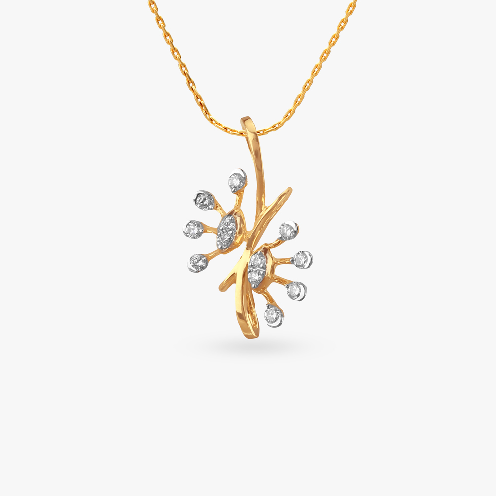 

Starfire Splash Diamond Pendant