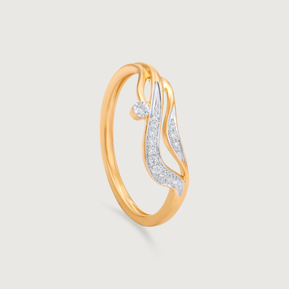 Serene Wave Diamond Ring,,hi-res image number null