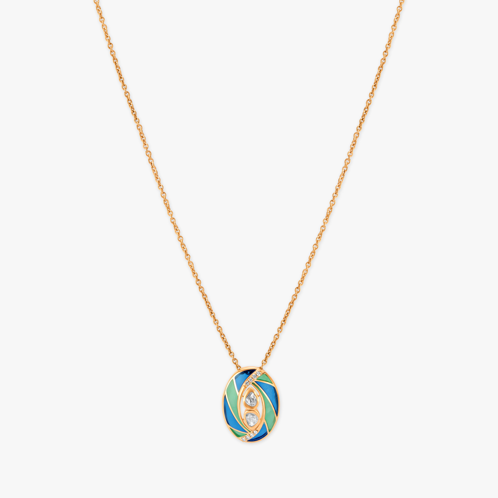 Unicorn Magic Pendant with Chain and Earring Set,,hi-res image number null