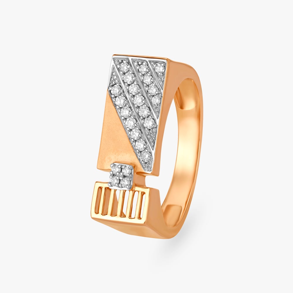 Bold Diamond Ring for Men