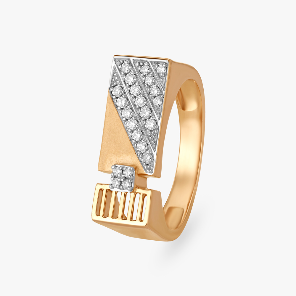 Bold Diamond Ring for Men
