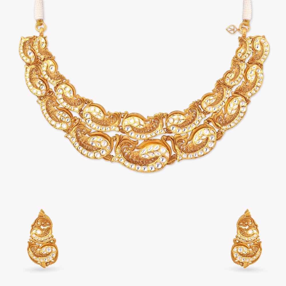 Eternal Tide Gold Necklace Set,,hi-res image number null