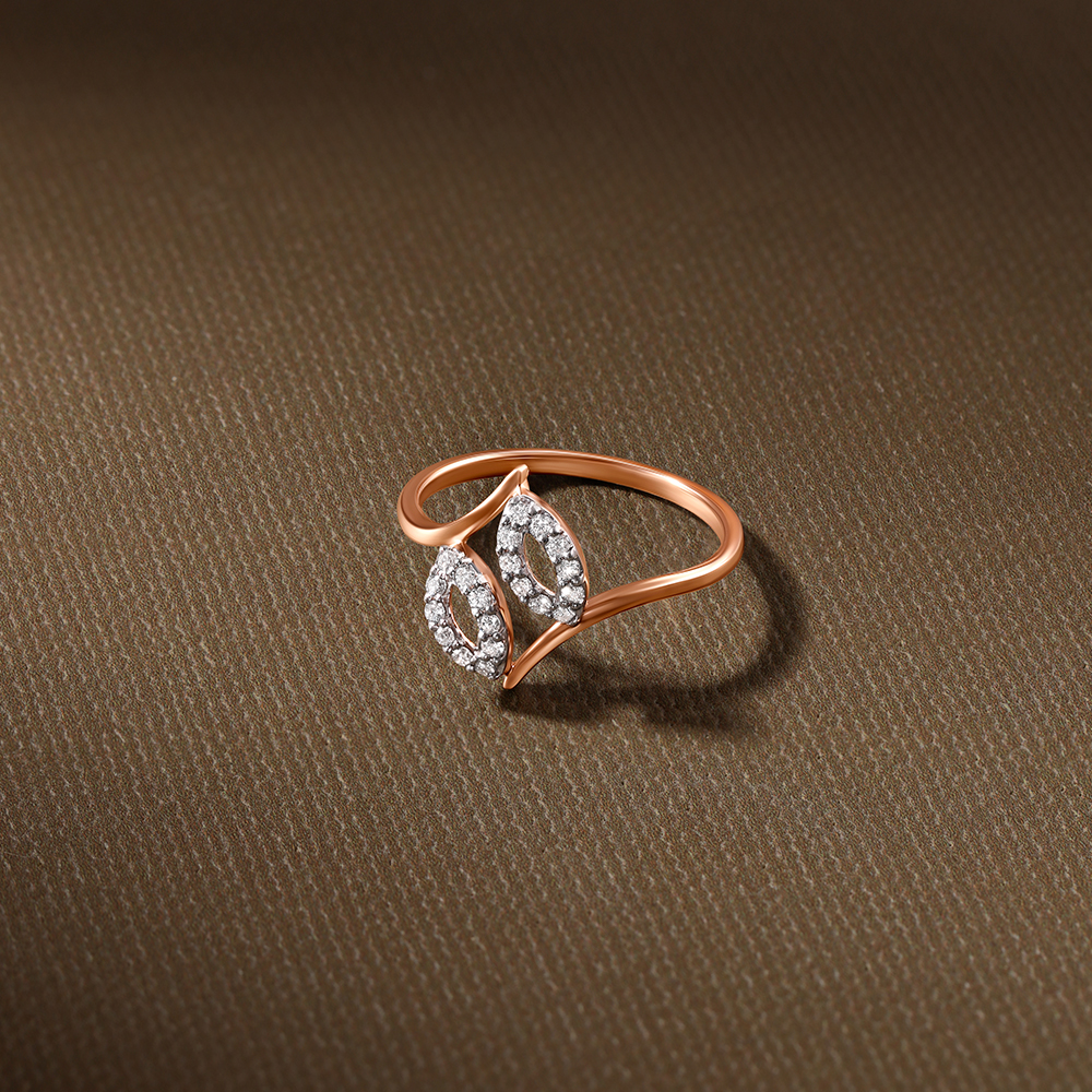 Contemporary Crossover Diamond Ring,,hi-res image number null