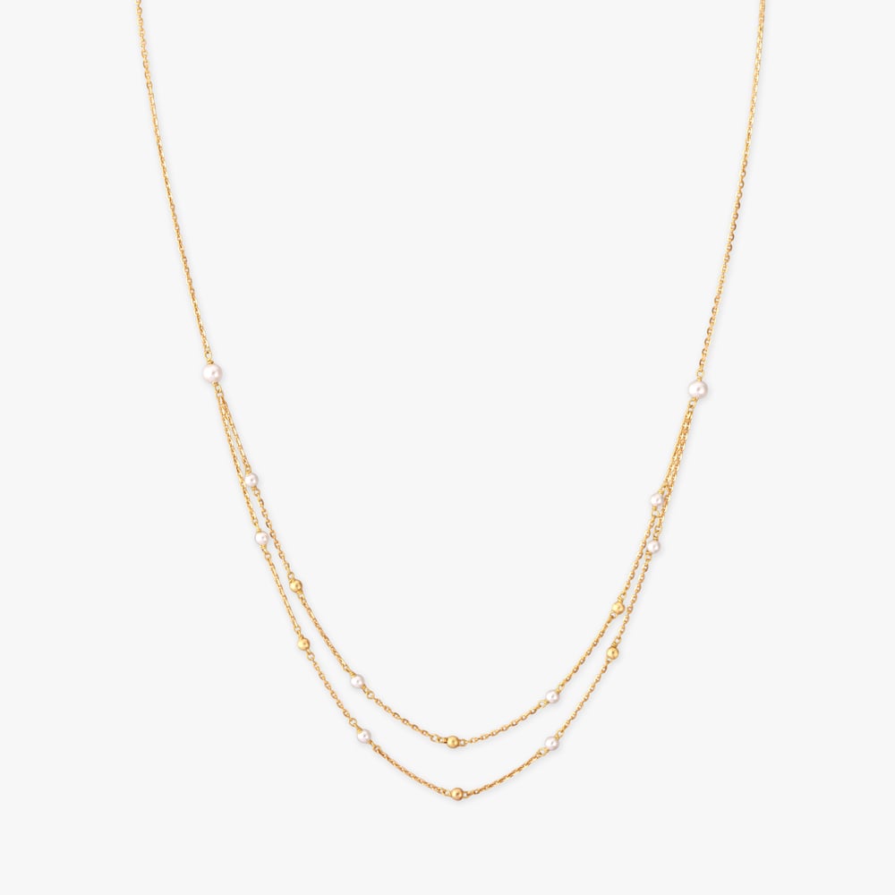 Graceful Layers Gold Chain,,hi-res image number null