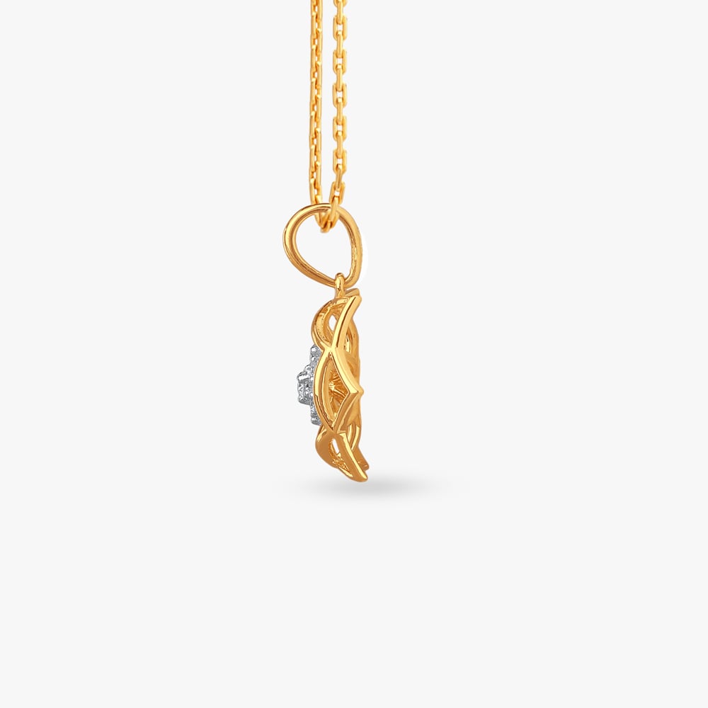 

Petal Prism Diamond Pendant