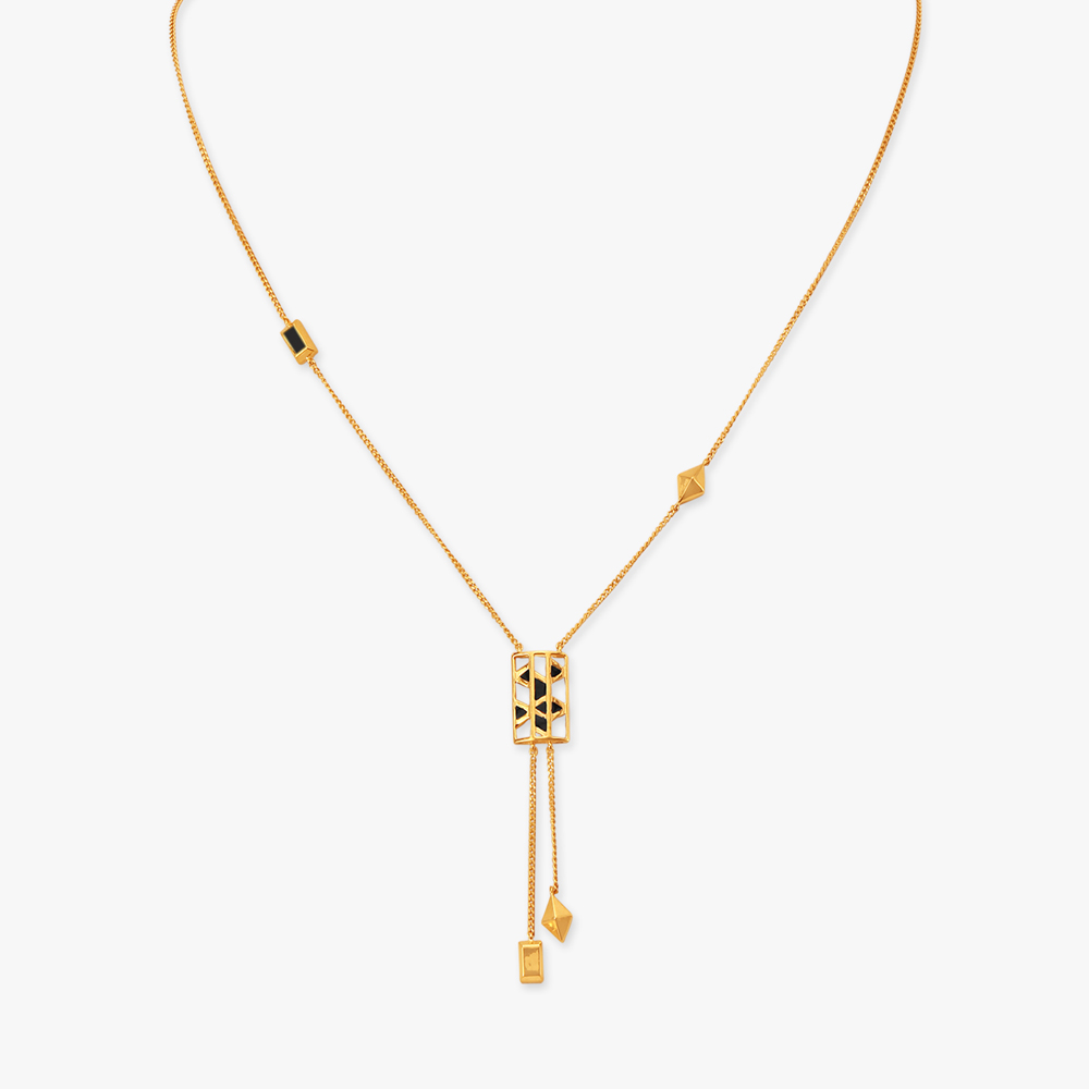 Lariat Gold Necklace,,hi-res image number null