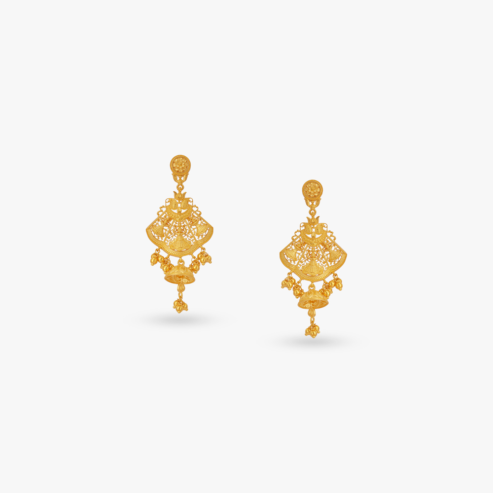 Mithila Nartaki Gold Necklace Set,,hi-res image number null