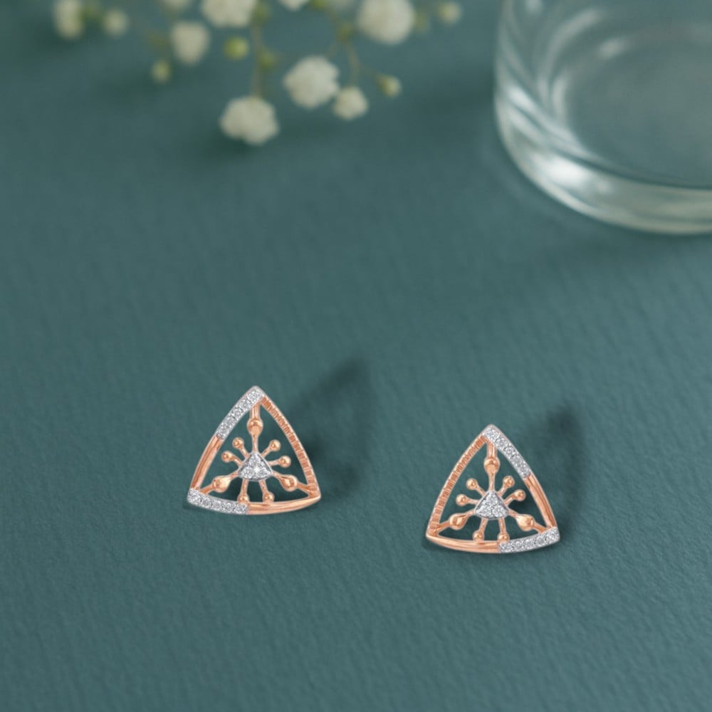 

Aurora Spike Diamond Stud Earrings