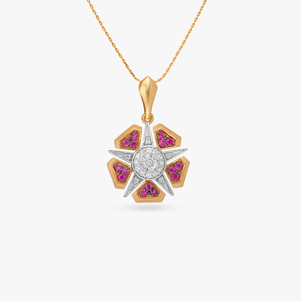 Sunflare Switch Diamond Pendant,,hi-res image number null