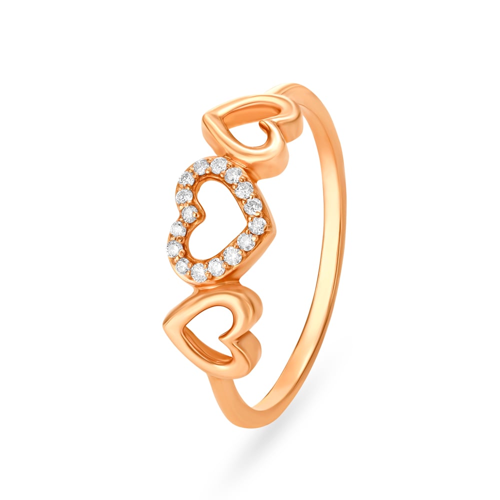 Heart shaped diamond ring tanishq discount