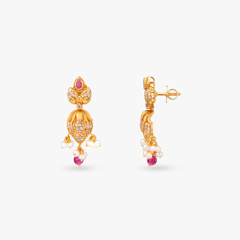 Bud Harmony Gold Necklace Set,,hi-res image number null