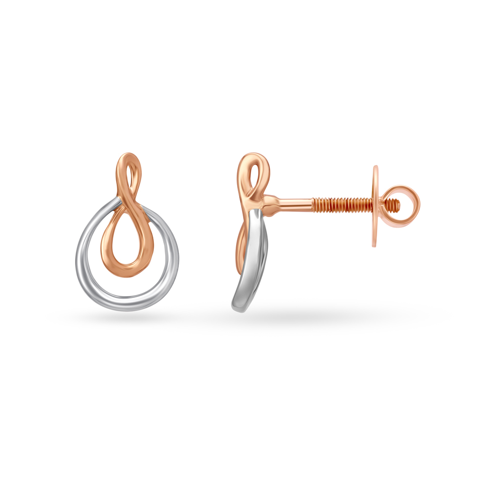 Elegant Pear Shape Platinum Stud Earrings,,hi-res image number null