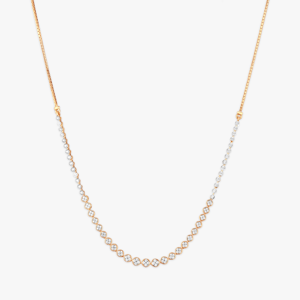 Haloed Radiance Diamond Necklace,,hi-res image number null