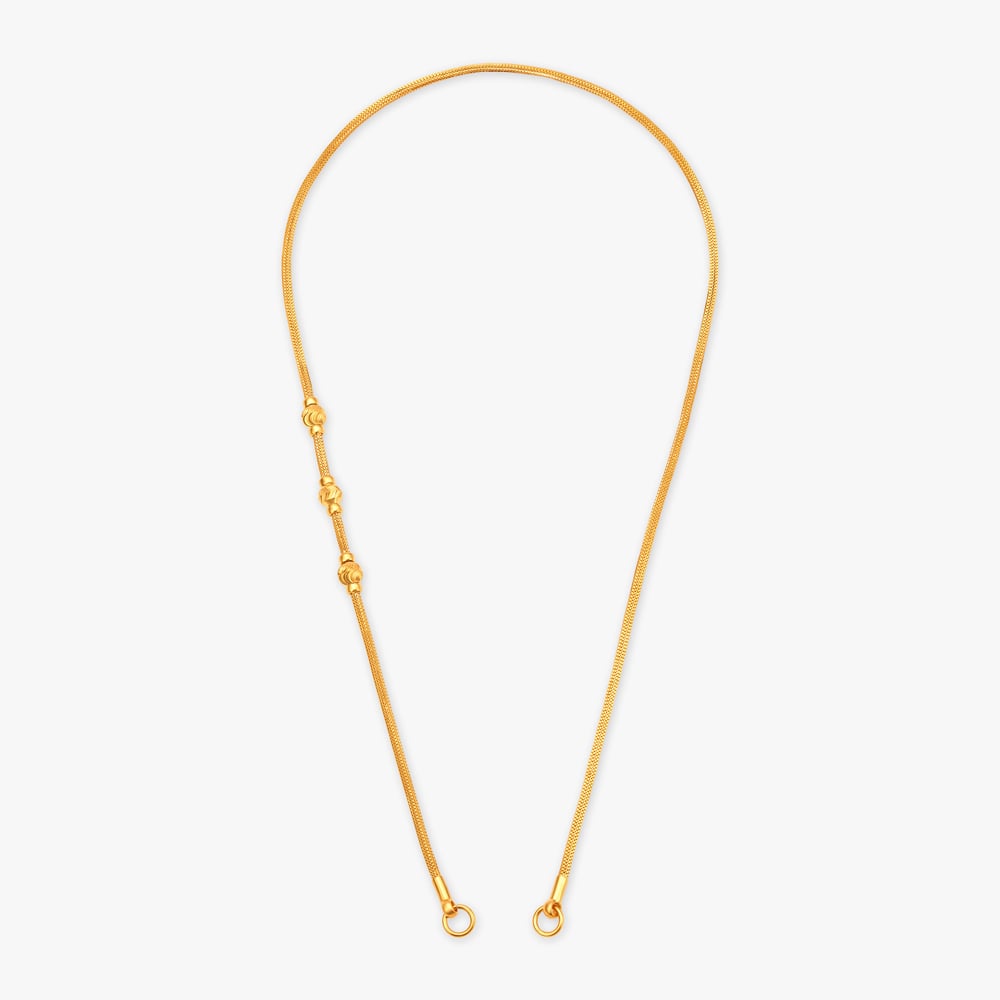 Aura of Sophistication Mugappu Chain,,hi-res image number null