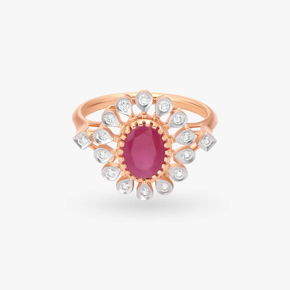 Regal Diamond Finger Ring,,hi-res image number null