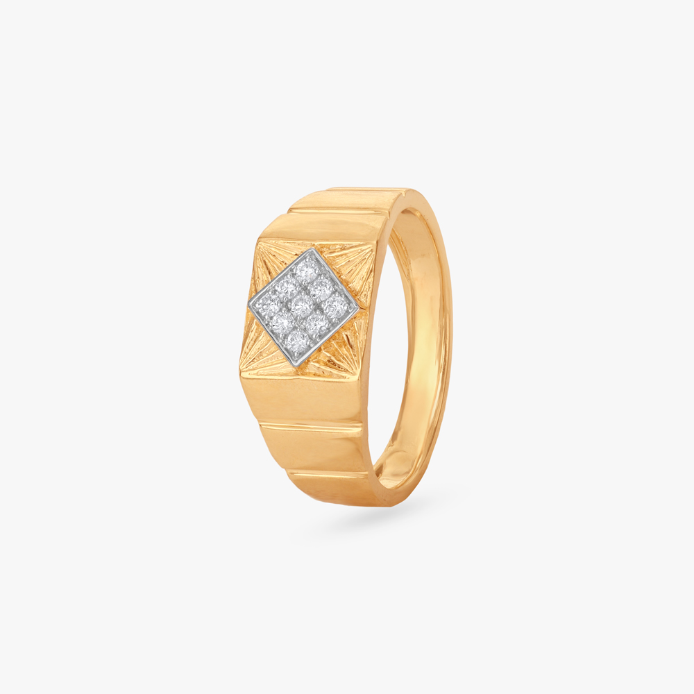 Urban Armour Diamond Ring for Men,,hi-res image number null