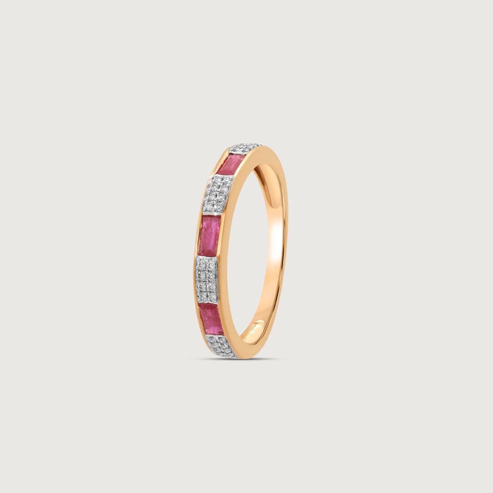 Crimson Rhythm Diamond Ring,,hi-res image number null