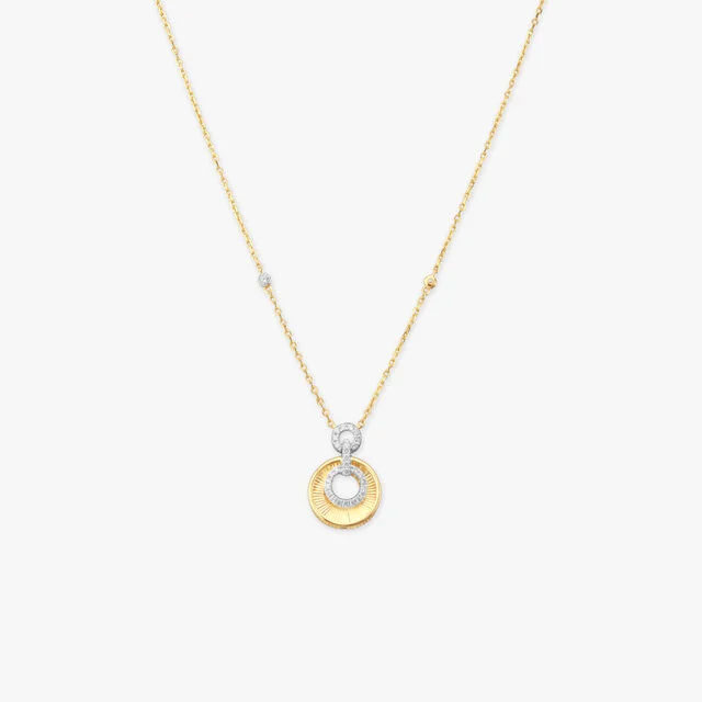 Soft Spectrum Diamond Pendant with Chain,,hi-res image number null