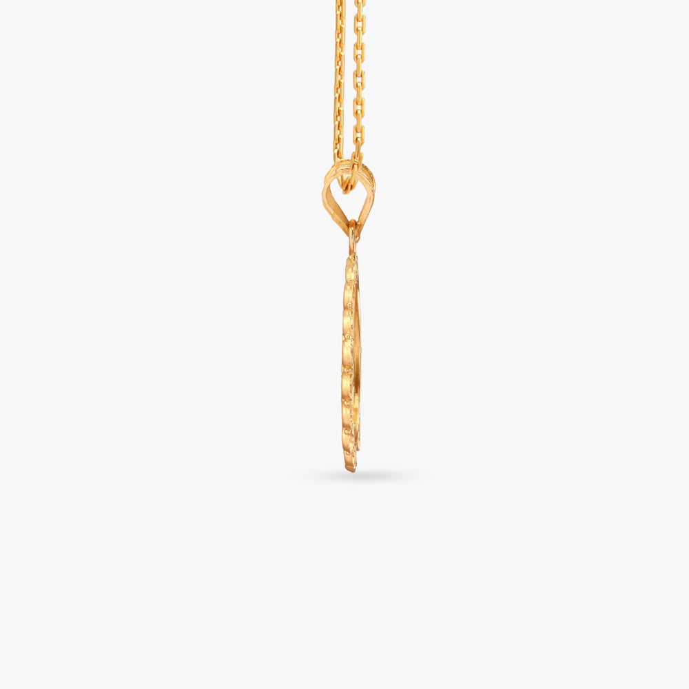 

Faithful Bloom Gold Pendant