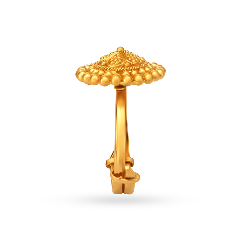 Ornate Gold Finger Ring,,hi-res image number null