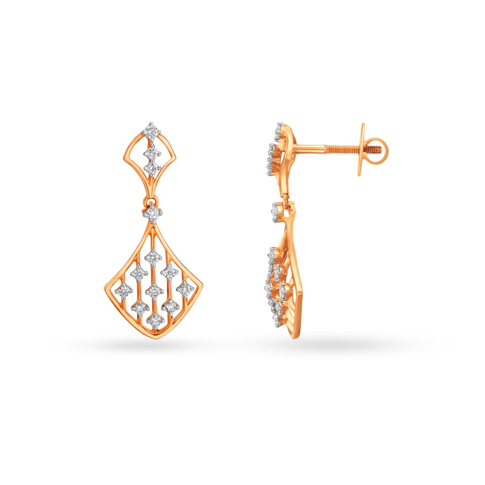 SHORT DROPS EARRINGS main image 1