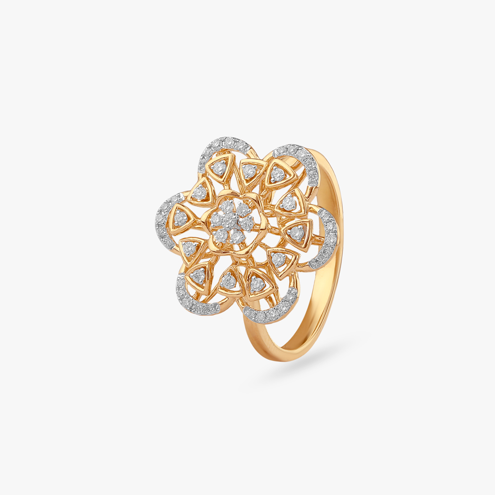 

Enchanted Floral Diamond Ring