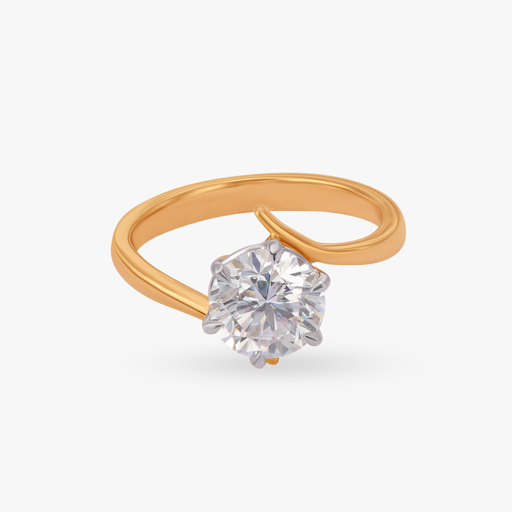 Resolute Radiance Celeste Solitaire Ring,,hi-res image number null