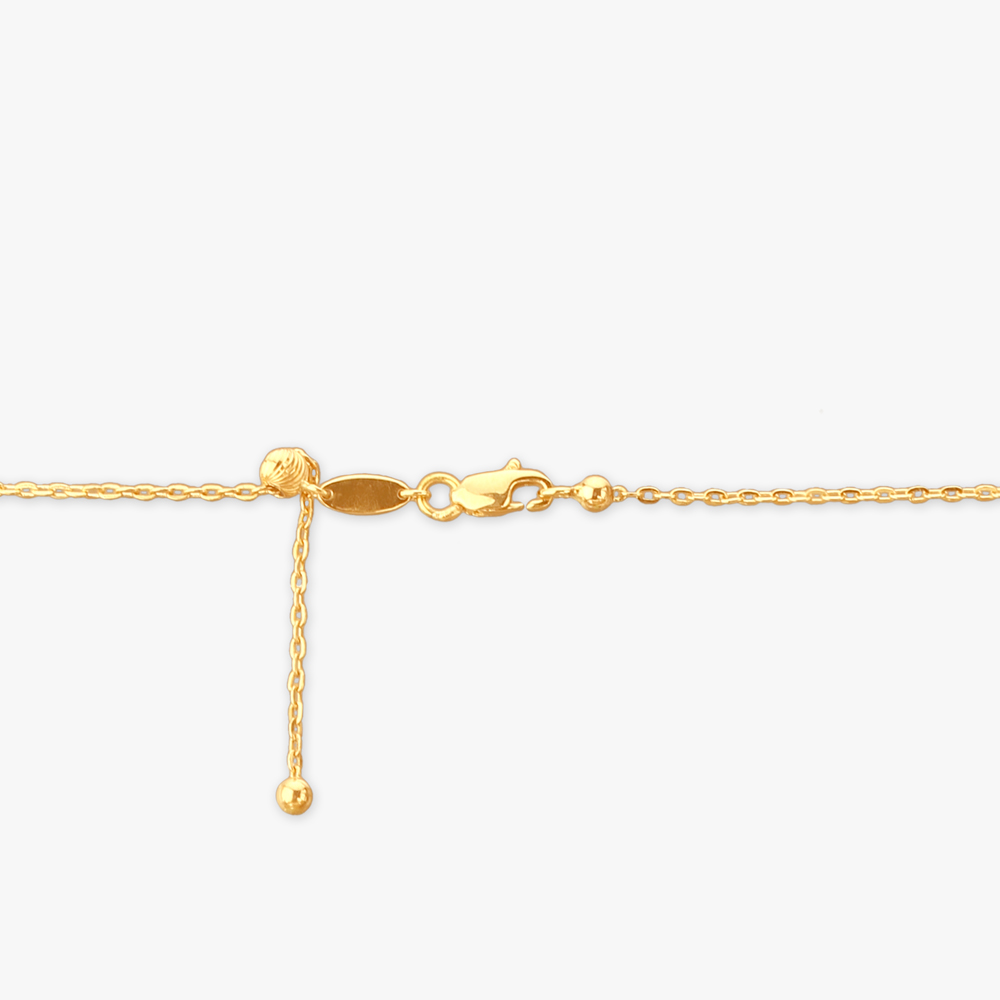 Beaded Drop Gold Chain,,hi-res image number null