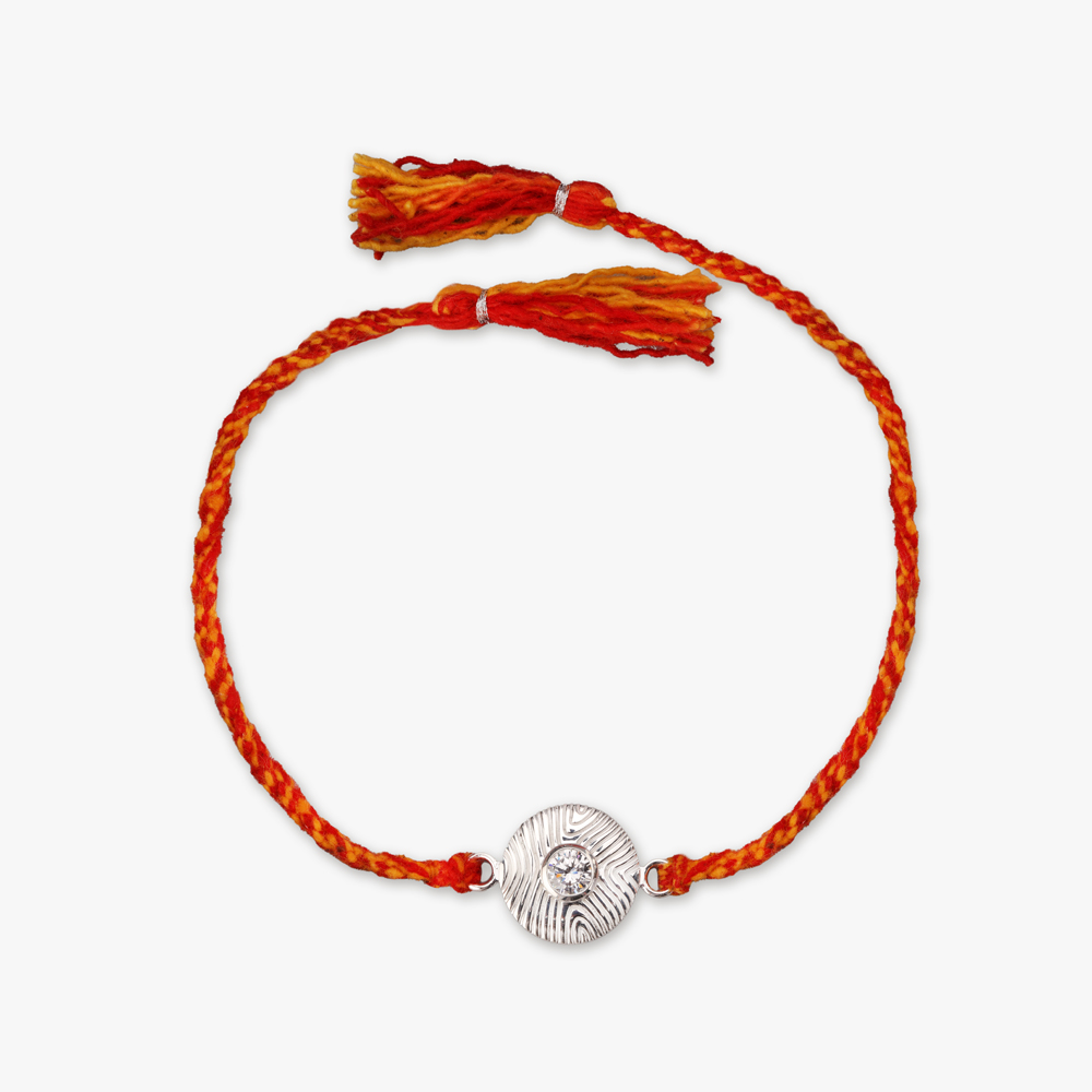 Desert Mirage Silver Rakhi,,hi-res image number null