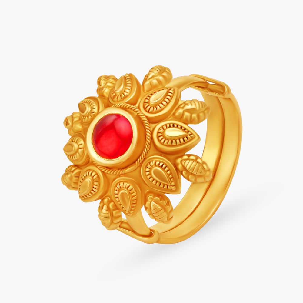 Tanishq Enticing Gold Ring Price Starting From Rs 18,637 | Find Verified  Sellers at Justdial