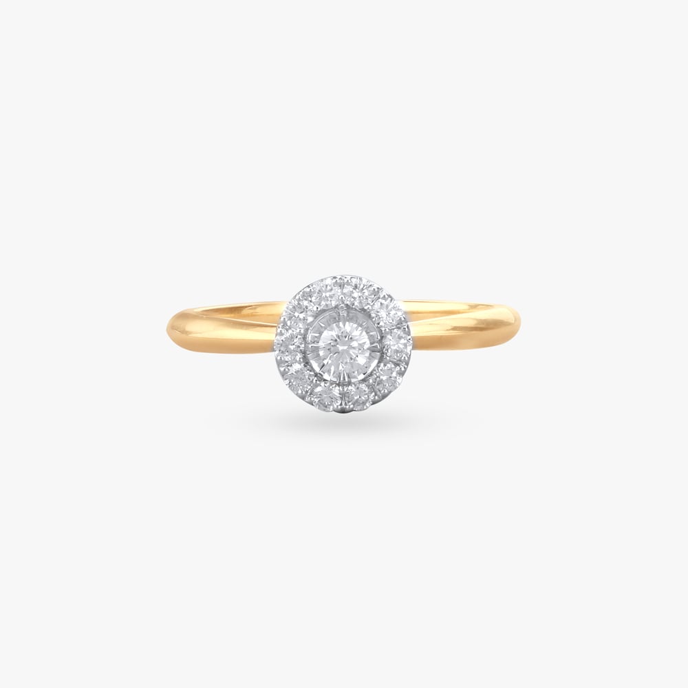 Stellar Halo Diamond Ring,,hi-res image number null
