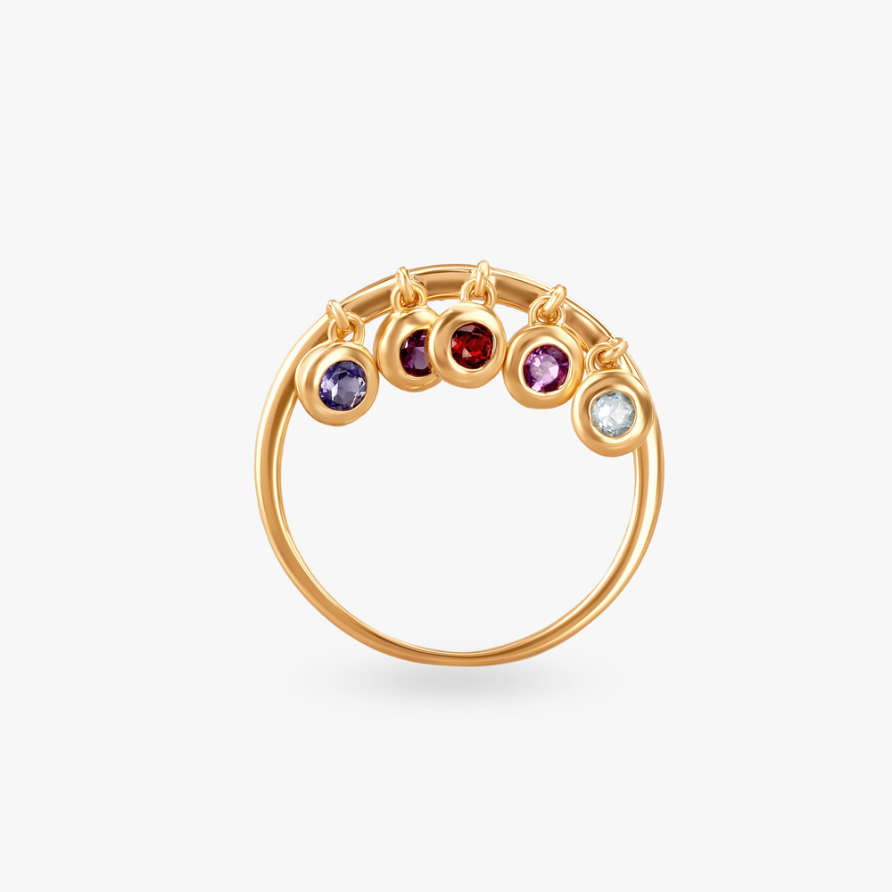 Vibrant Harmony Finger Ring,,hi-res image number null